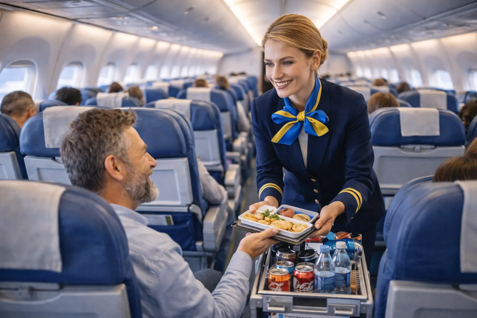 Flying with children while staying considerate to others