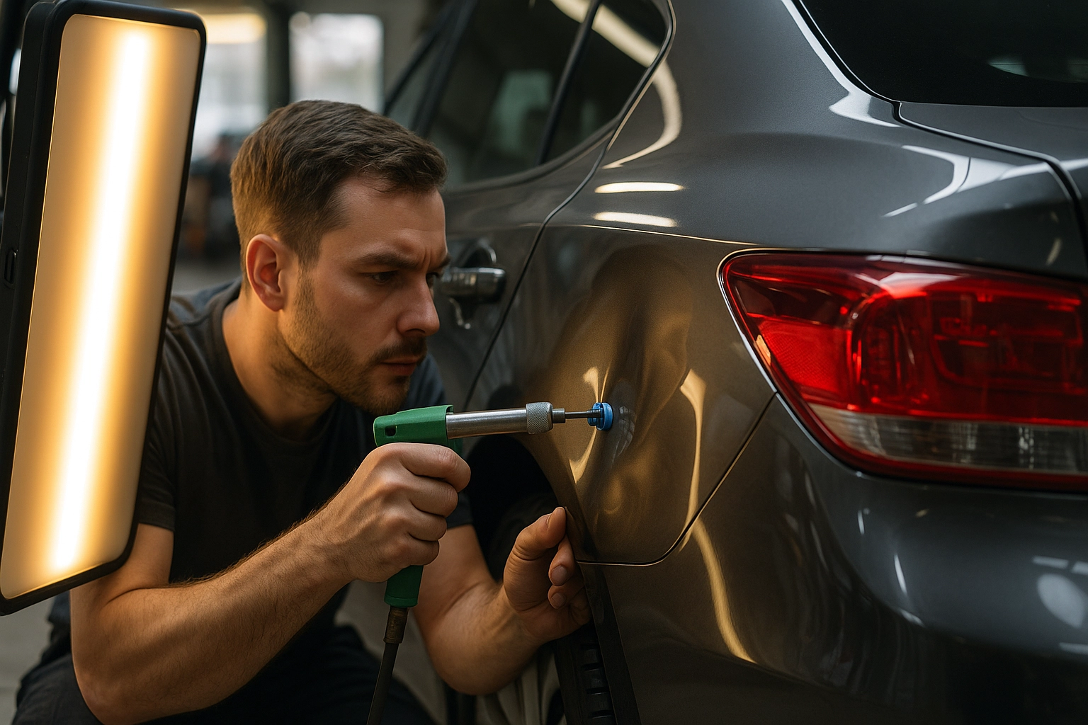 Jak opravit promáčklinu na autě bez lakování? Kompletní průvodce PDR